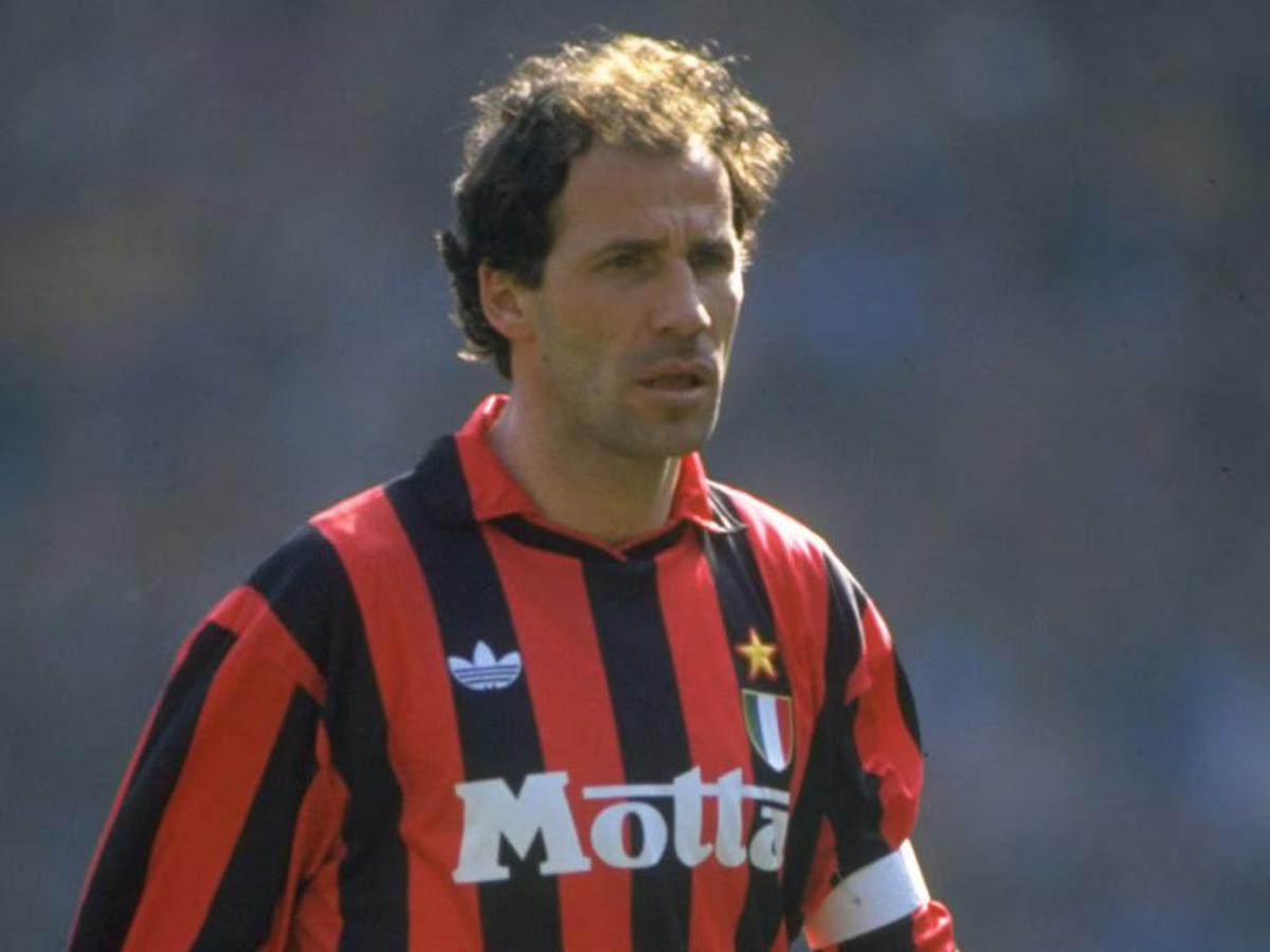 El italiano Franco Baresi fue un emblema del Milan.