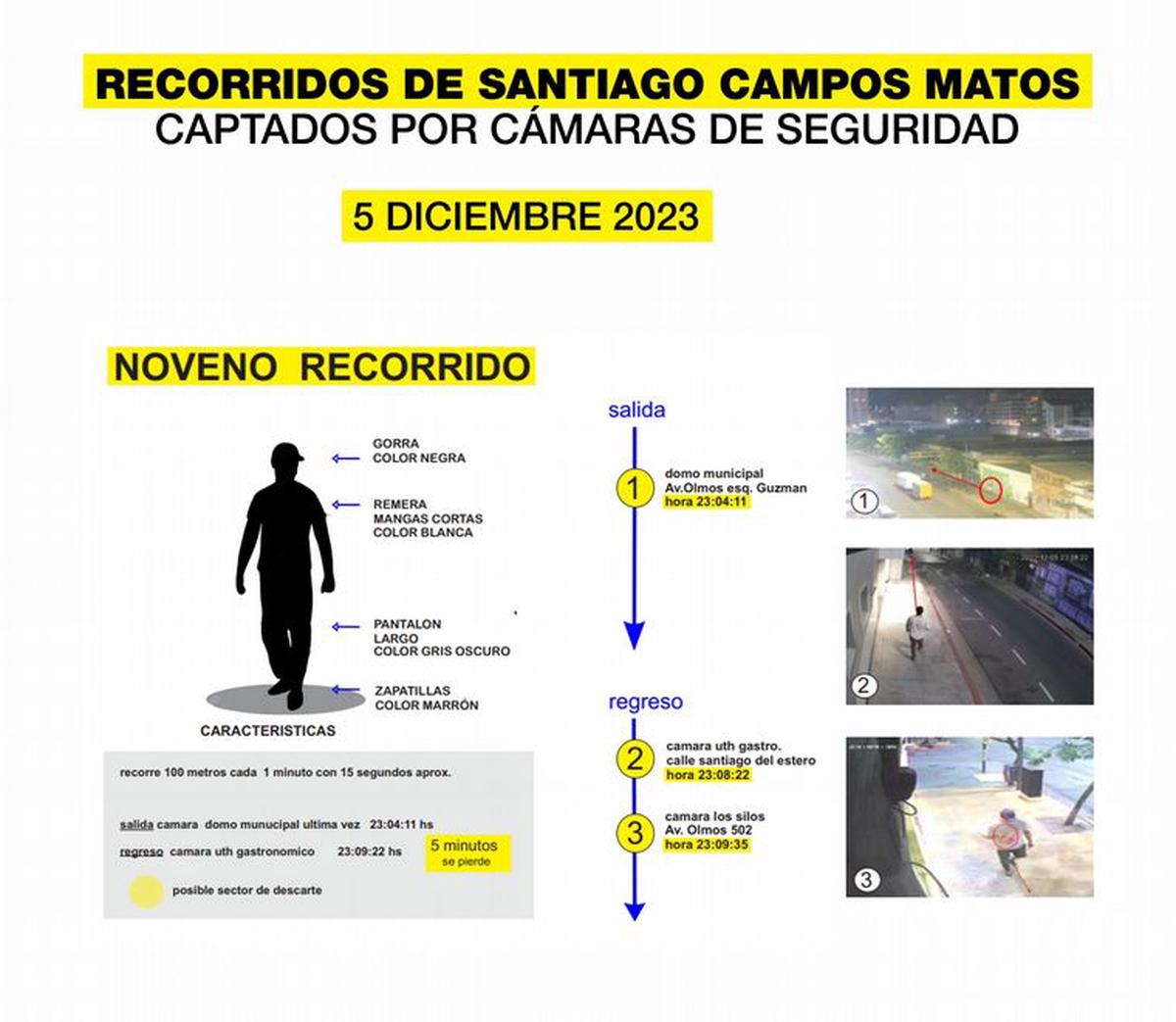 Placas infográficas. Caso Anahí Bulnes.