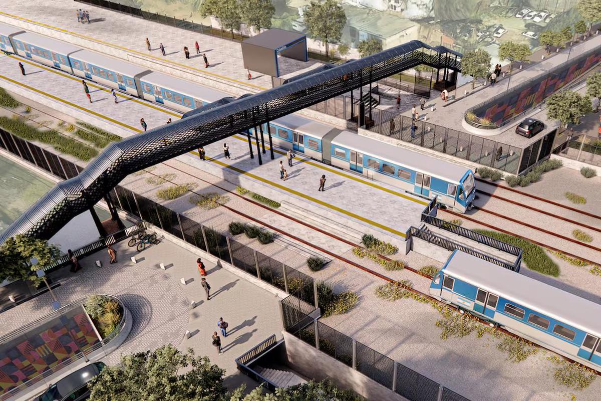 Inauguran el paso bajo nivel en la calle Lorca de Caballito para mejorar el tránsito