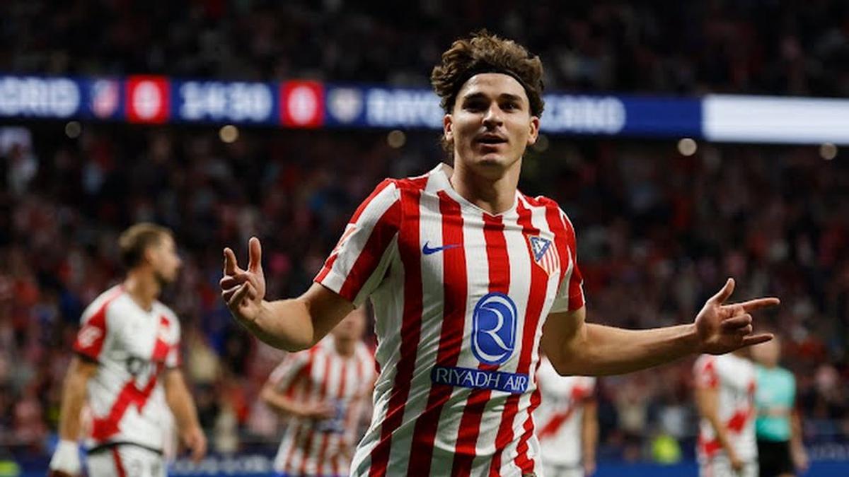 Julián Álvarez en el Atlético de Madrid