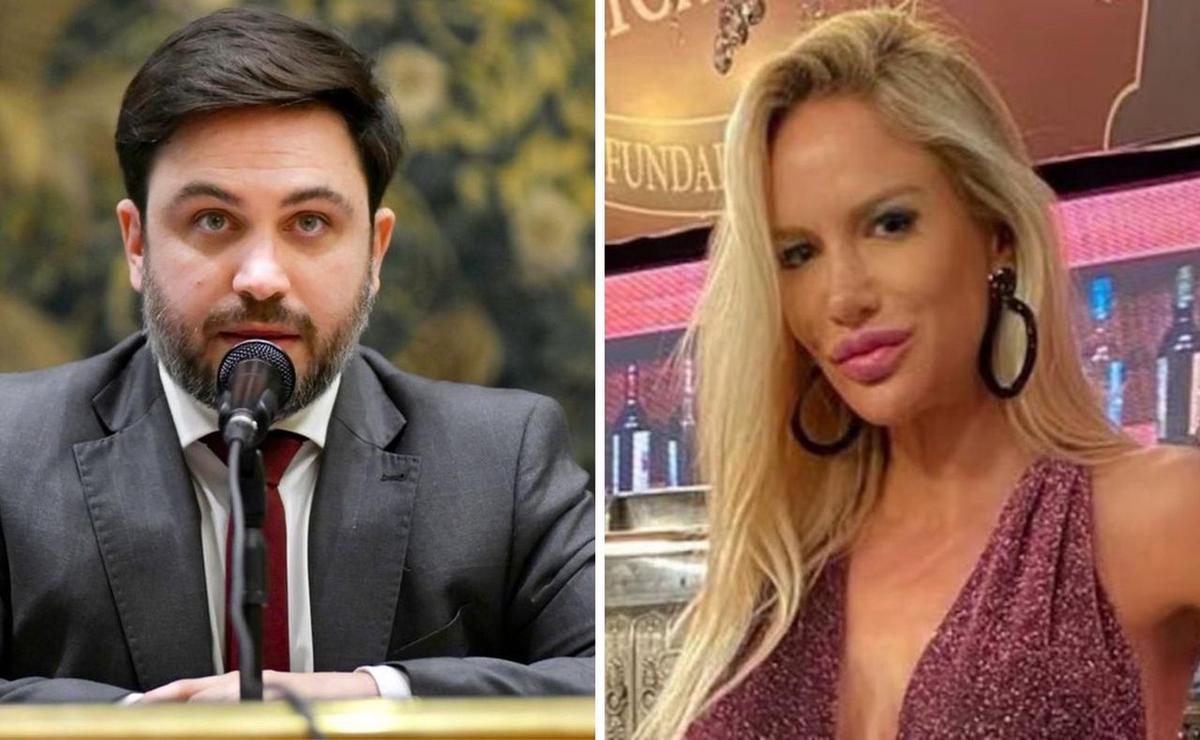 Luciana Salazar y Ramiro Marra.