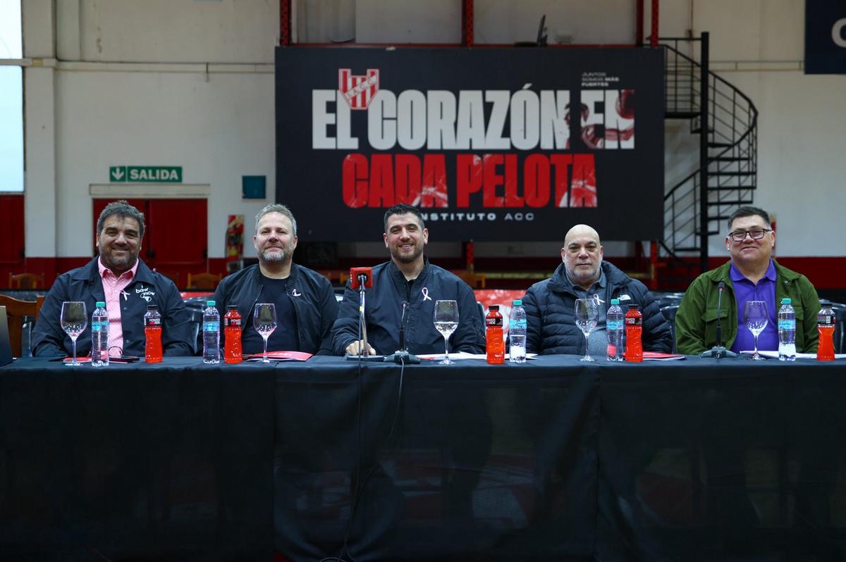 Juan Manuel Cavagliatto presentó el balance 2025-2026 de Instituto. (Prensa IACC)