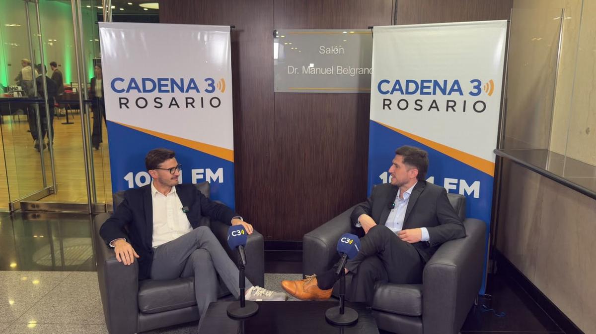 Federico Mazzón en el BCR AgTech Forum.