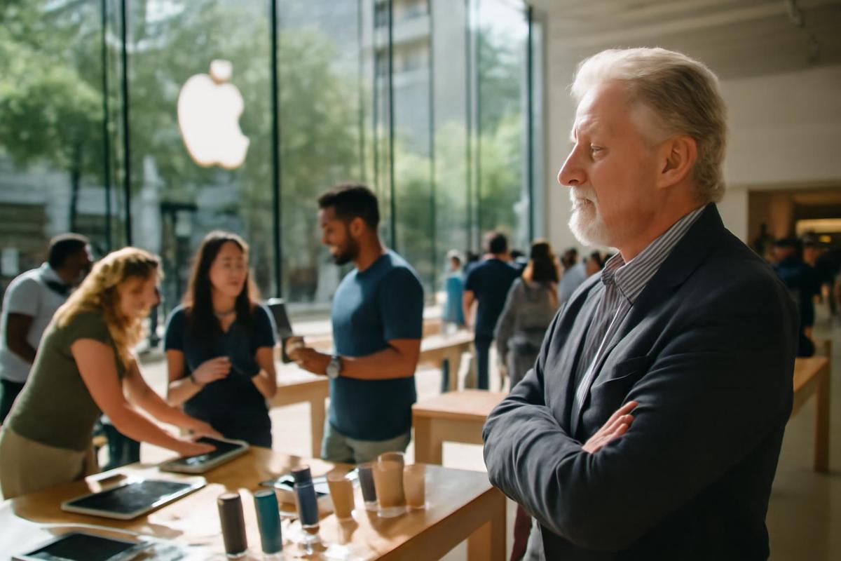 El arquitecto de las tiendas de Apple, Ron Johnson