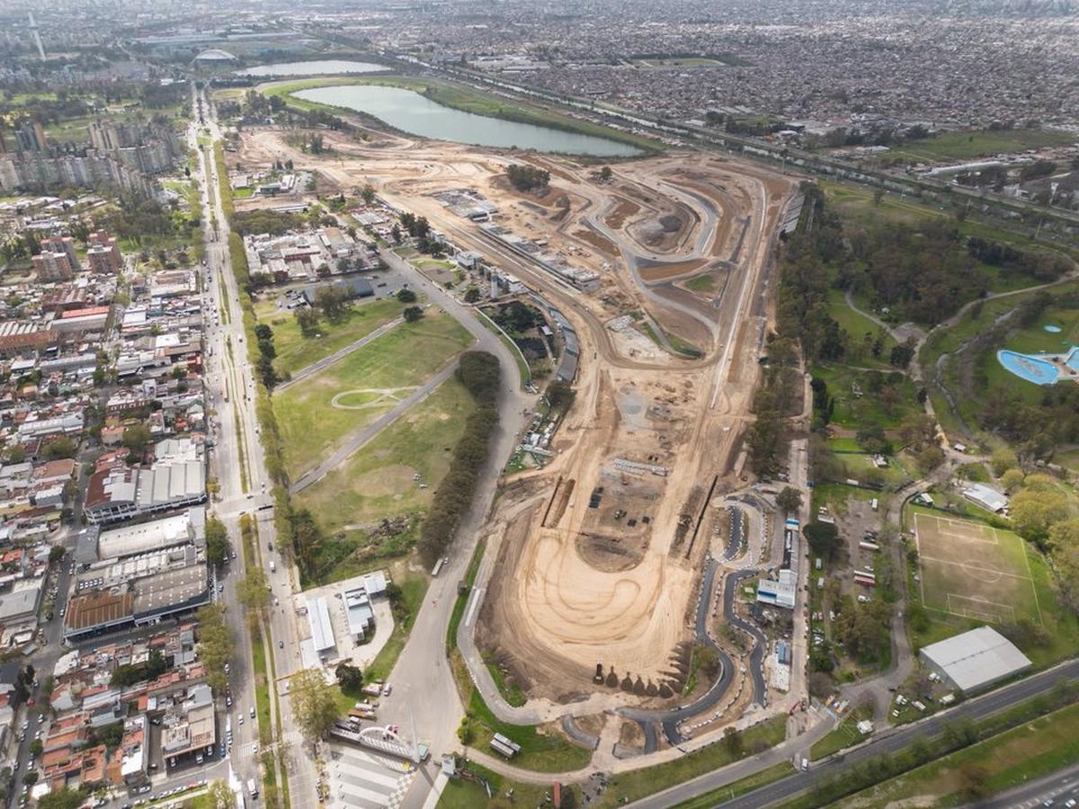 Avanzan los trabajos en el Autódromo Oscar y Juan Gálvez.