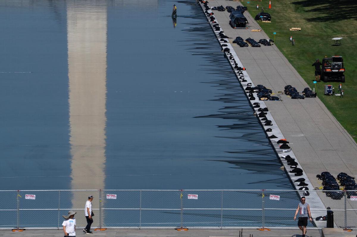 Gobierno de Trump no buscará nuevas ofertas para reparar Estanque Reflectante de Washington