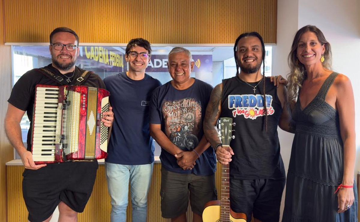 Freddy y Los Solares, cumbia santafesina en el Festival Faro: antes en Cadena 3.