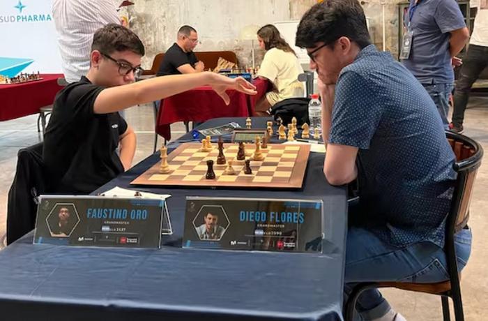 Faustino Oro, el pequeño genio del ajedrez que debutó con triunfo en un importante torneo en Madrid