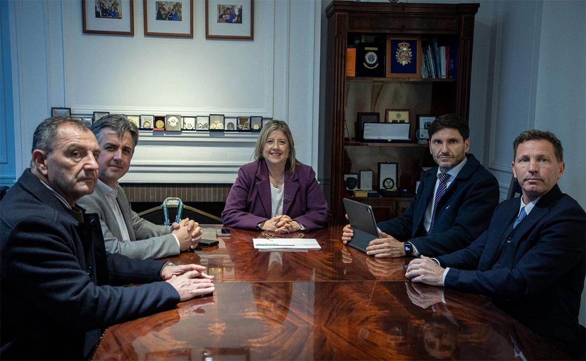 La ministra de Seguridad de la Nación recibió al gobernador de Santa Fe.