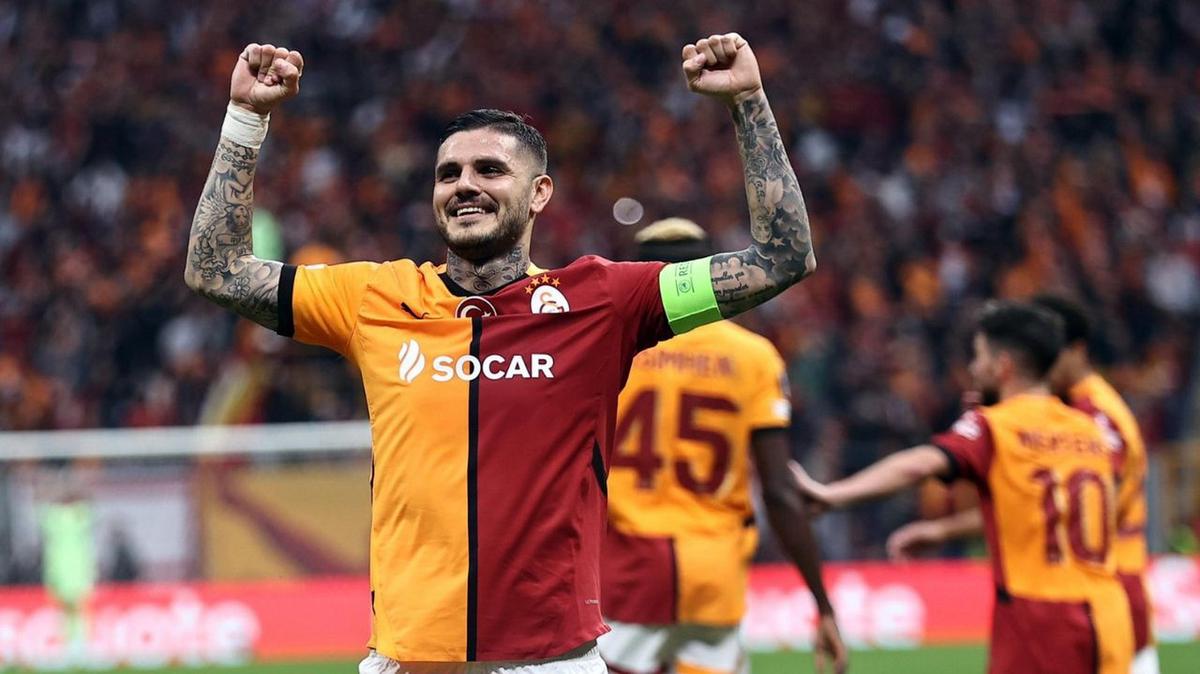 FOTO: Mauro Icardi, delantero del Galatasaray. (Foto:@GalatasaraySK)