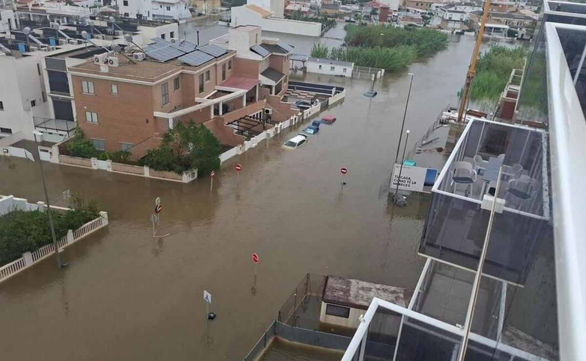 Inundaciones en España.