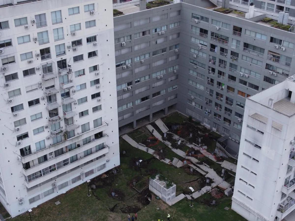 Informe sobre el derrumbe en Parque Patricios: evacuación de 300 familias