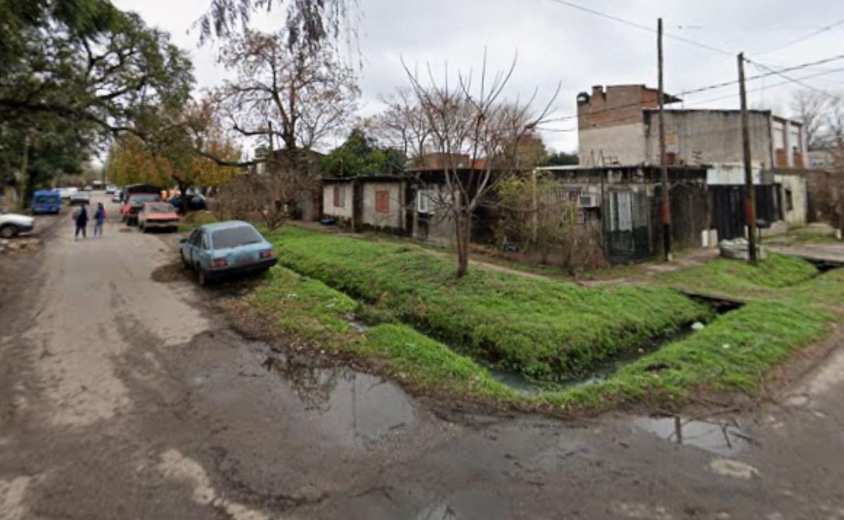 La zona del brutal ataque a balazos.