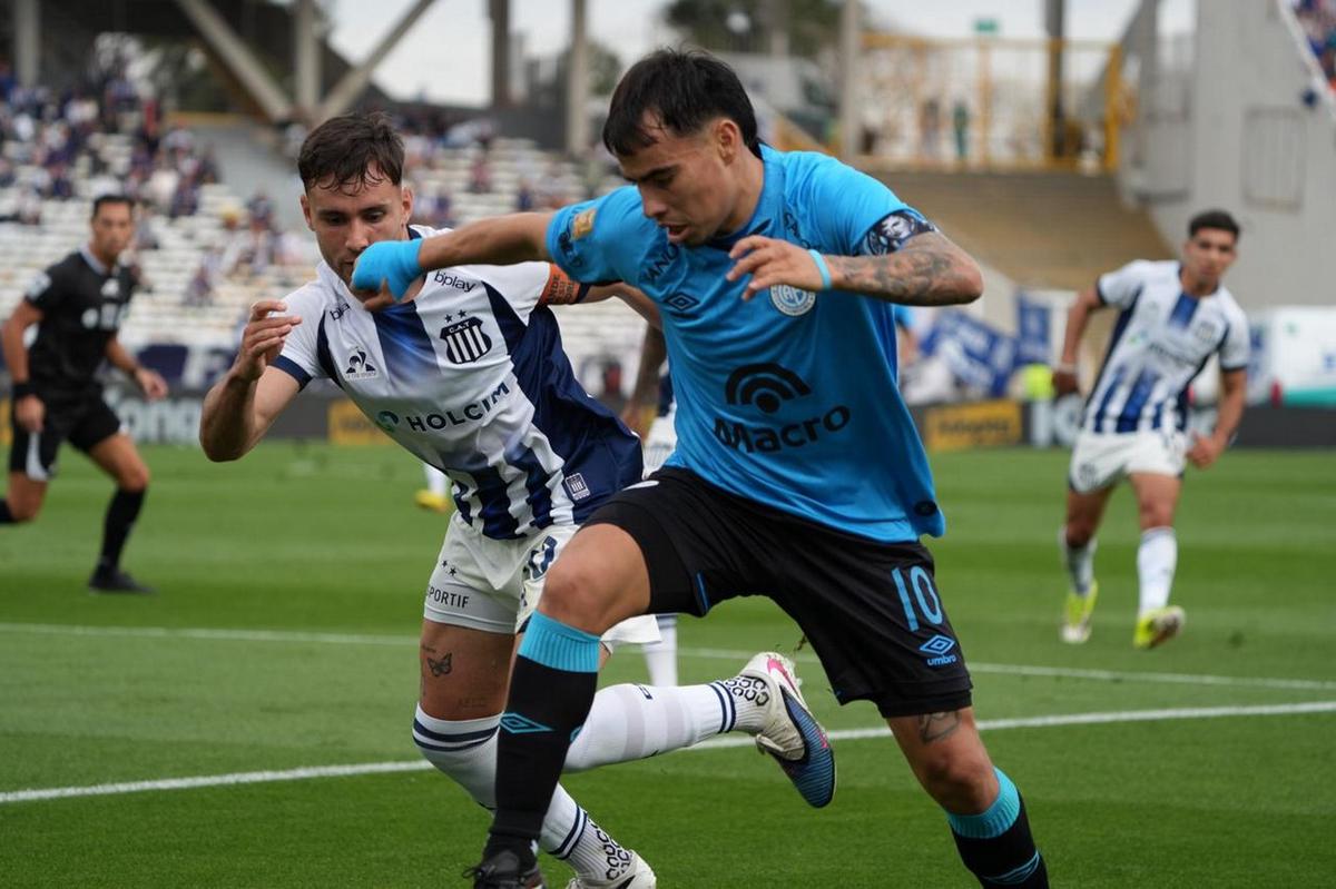AUDIO: 1° gol de Belgrano a Talleres. (Ramiro Hernandes)