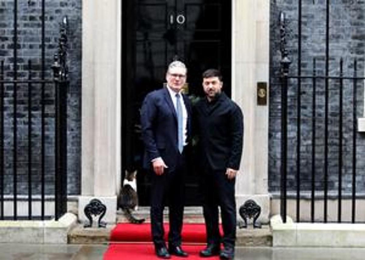 Líderes de Reino Unido, Ucrania, Francia y Alemania se reunieron en Londres.
