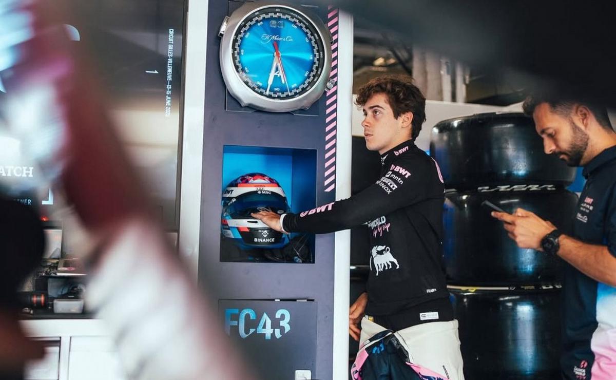 AUDIO: Colapinto se mostró optimista tras una gran Qualy: 