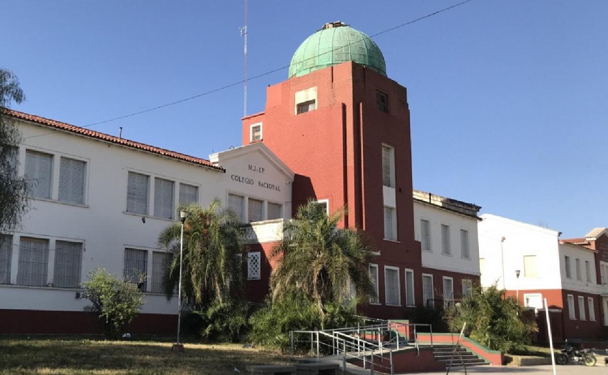 FOTO: IPEM 281, ex Colegio Nacional de Río Cuarto. (Foto: gentileza)