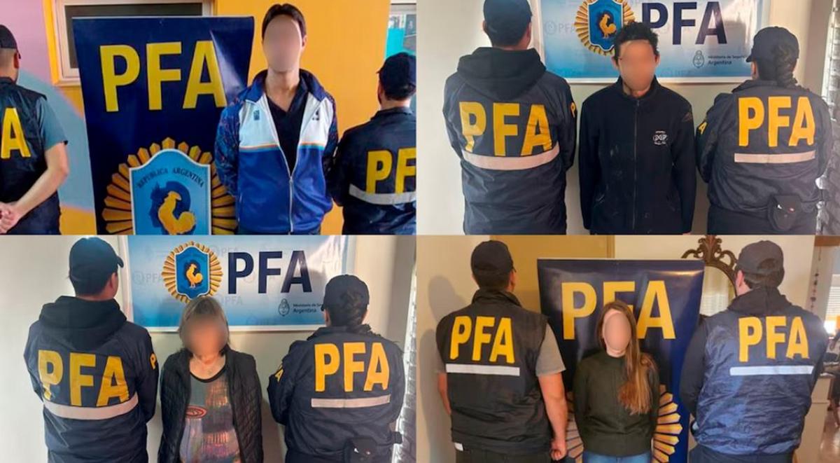 FOTO: Los detenidos habrían financiado a Hezbollah (Foto: PFA). 