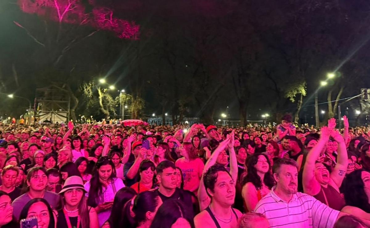 Cirre de los Suramericanos a pura música en Rosario.