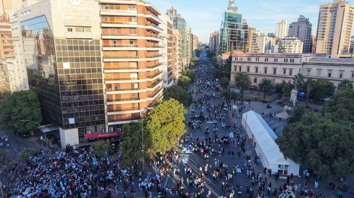 El Patio Olmos, epicentro de los festejos en Córdoba.