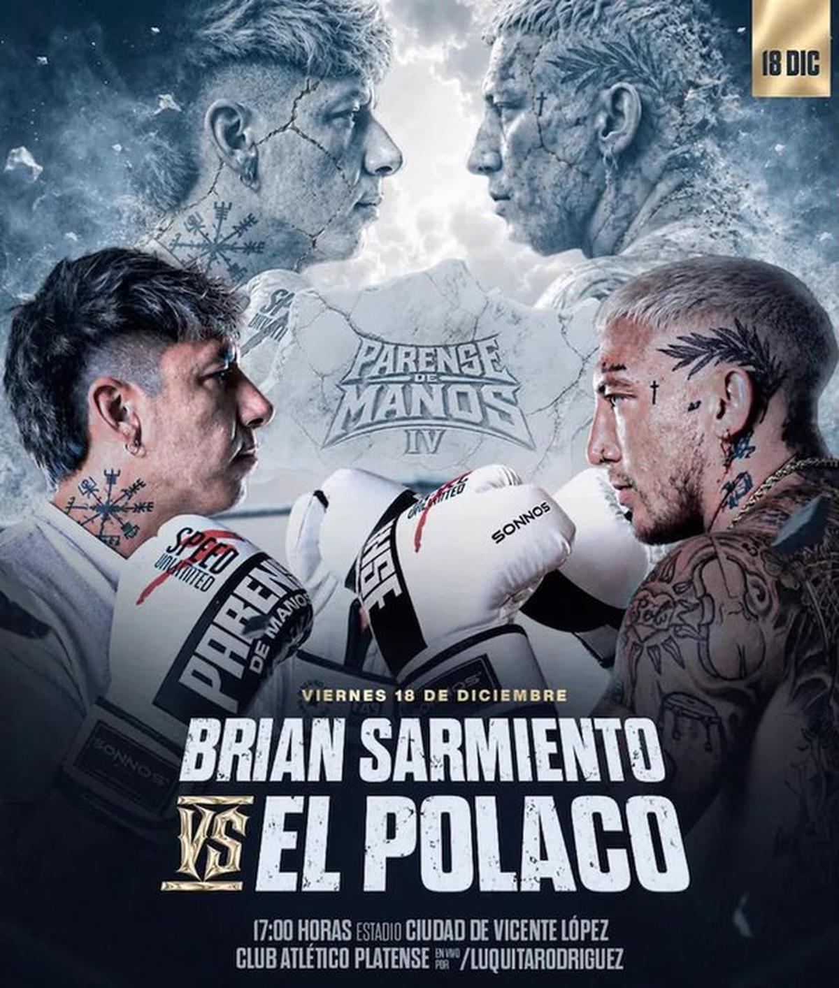 Brian Sarmiento y El Polaco.
