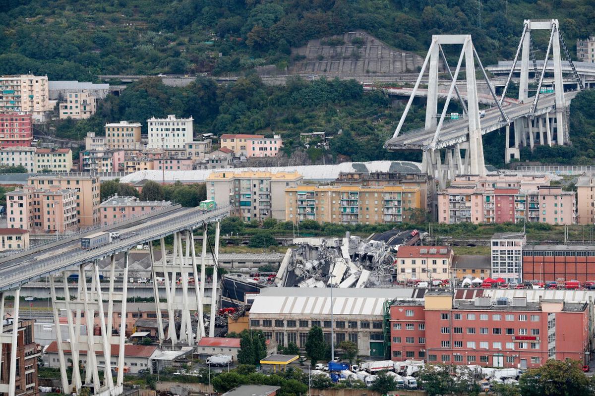 Corte italiana empieza a dictar sentencias por derrumbe de puente de Génova que mató a decenas