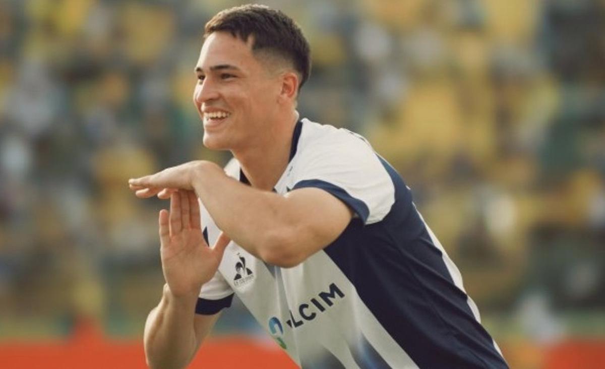 El paraguayo Alexandro Maidana marcó los goles albiazules (Foto: @tallerescbaoficial)