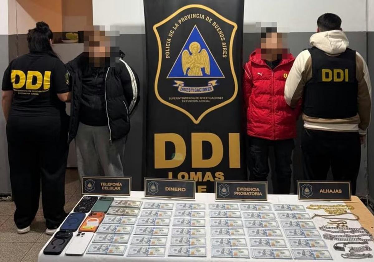 Detienen a una joven y su pareja por un millonario robo en Llavallol tras drogar a un hombre