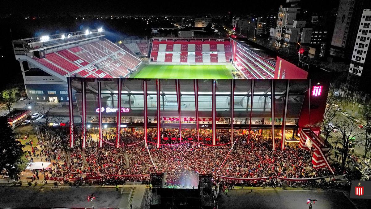 Estadio UNO, la casa de Estudiantes de La Plata.