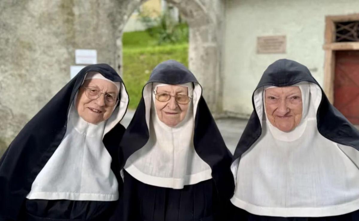 Las monjas virales. (Foto: gentileza BBC)