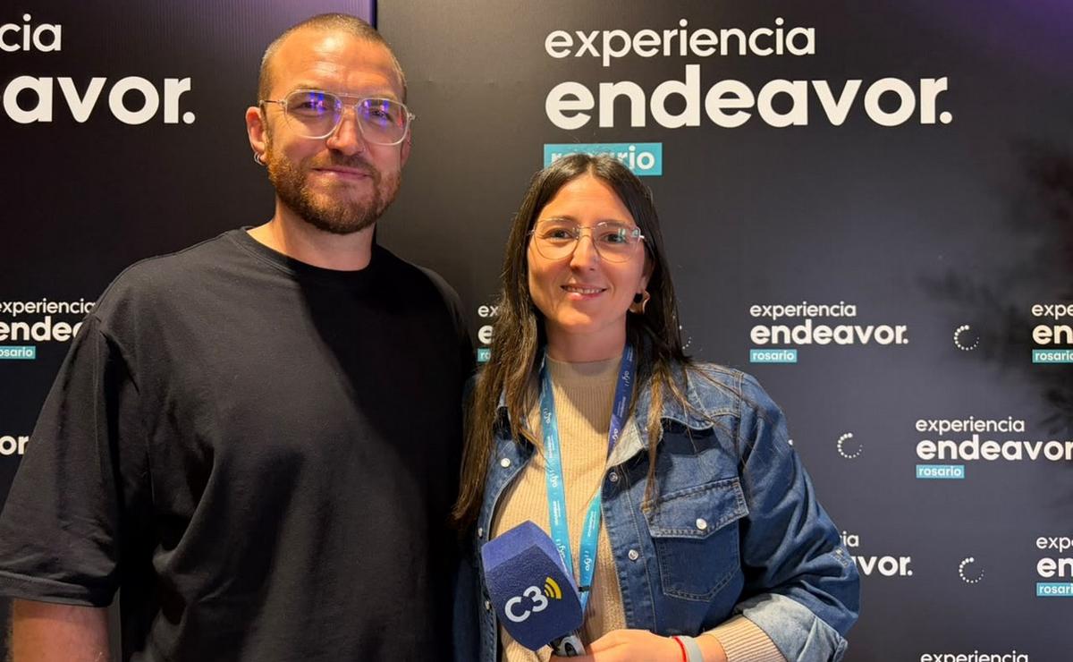 Manuel Meyle, emprendedor rosarino, en Endeavor Rosario.