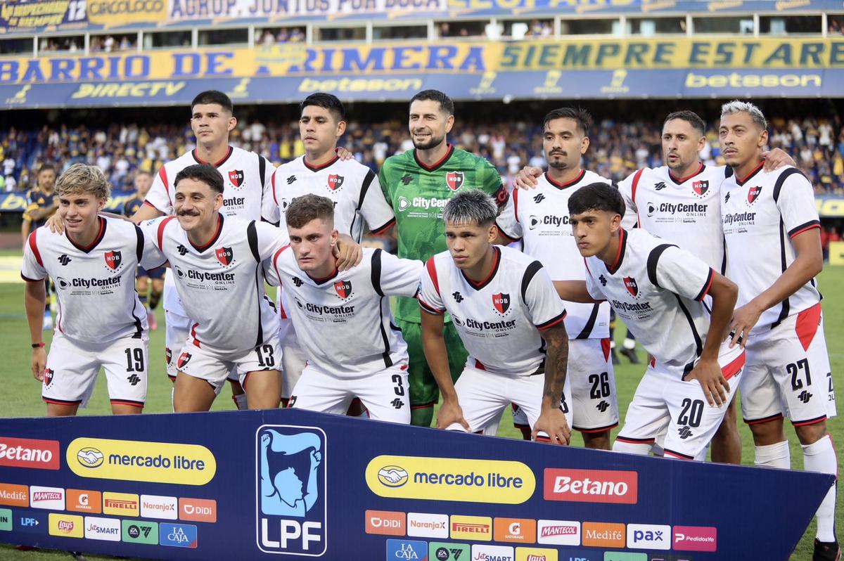 Equipo de Newell's en la derrota 2-0 ante Boca por el Apertura 2026.