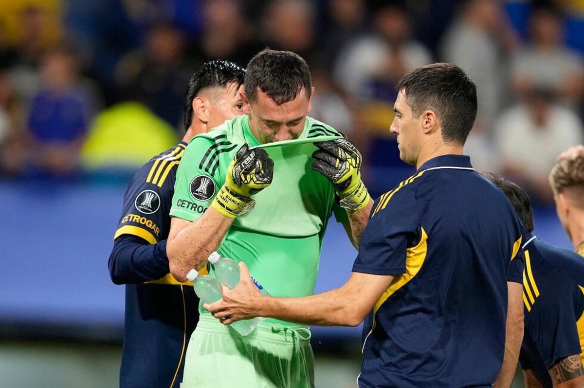 Boca Juniors pierde a su arquero Marchesín para el resto del año por lesión
