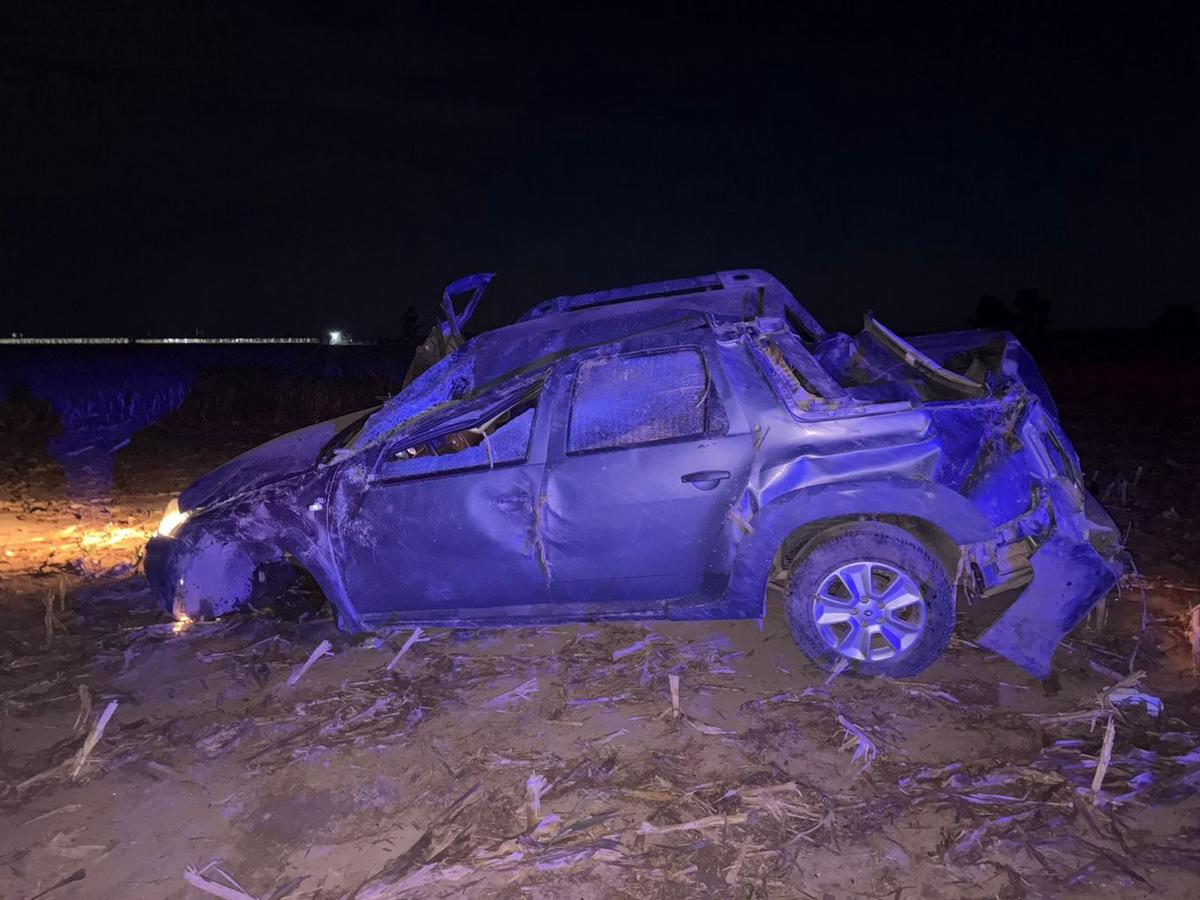 El terrible accidente ocurrió de madrugada (Foto: Policía)