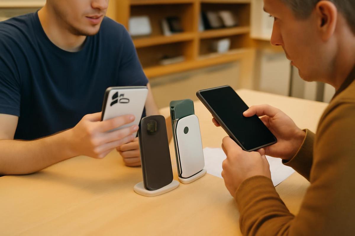 Apple Store mostrando modelos de iPhone 17
