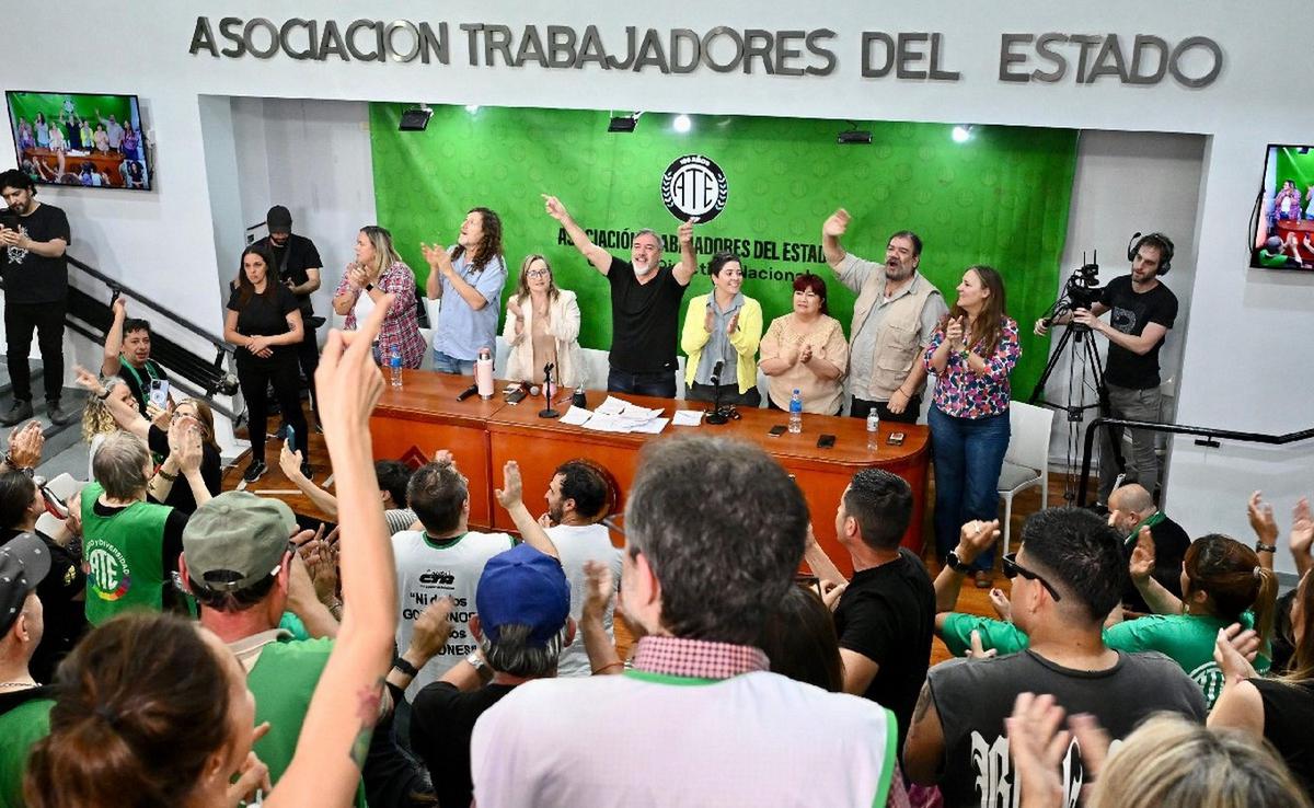 ATE lanzó un paro contra la reforma laboral. (Foto: NA/Archivo)