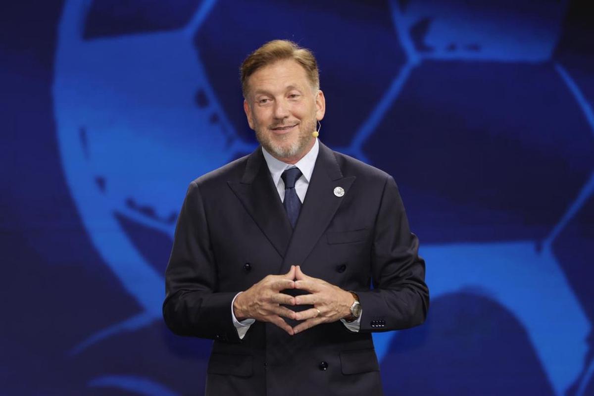 Alejandro Domínguez, el presidente de la Conmebol.