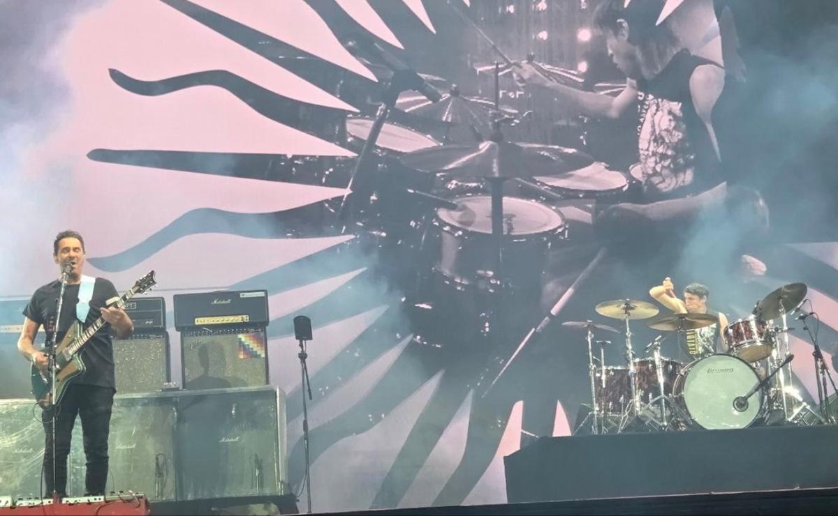 Divididos en el festival de Cosquín Rock 2026.