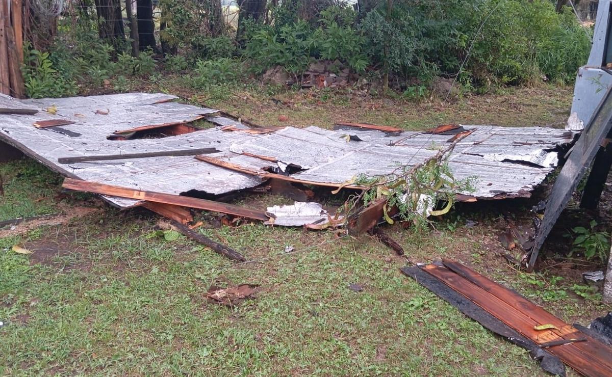 Daños por el temporal en Cañada de Río Pinto.