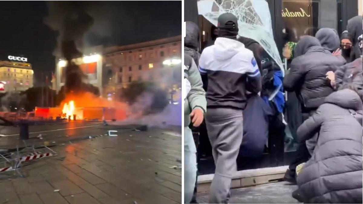 Milán: Protestas por el costo de vida generan disturbios y 200 detenidos en la ciudad italiana