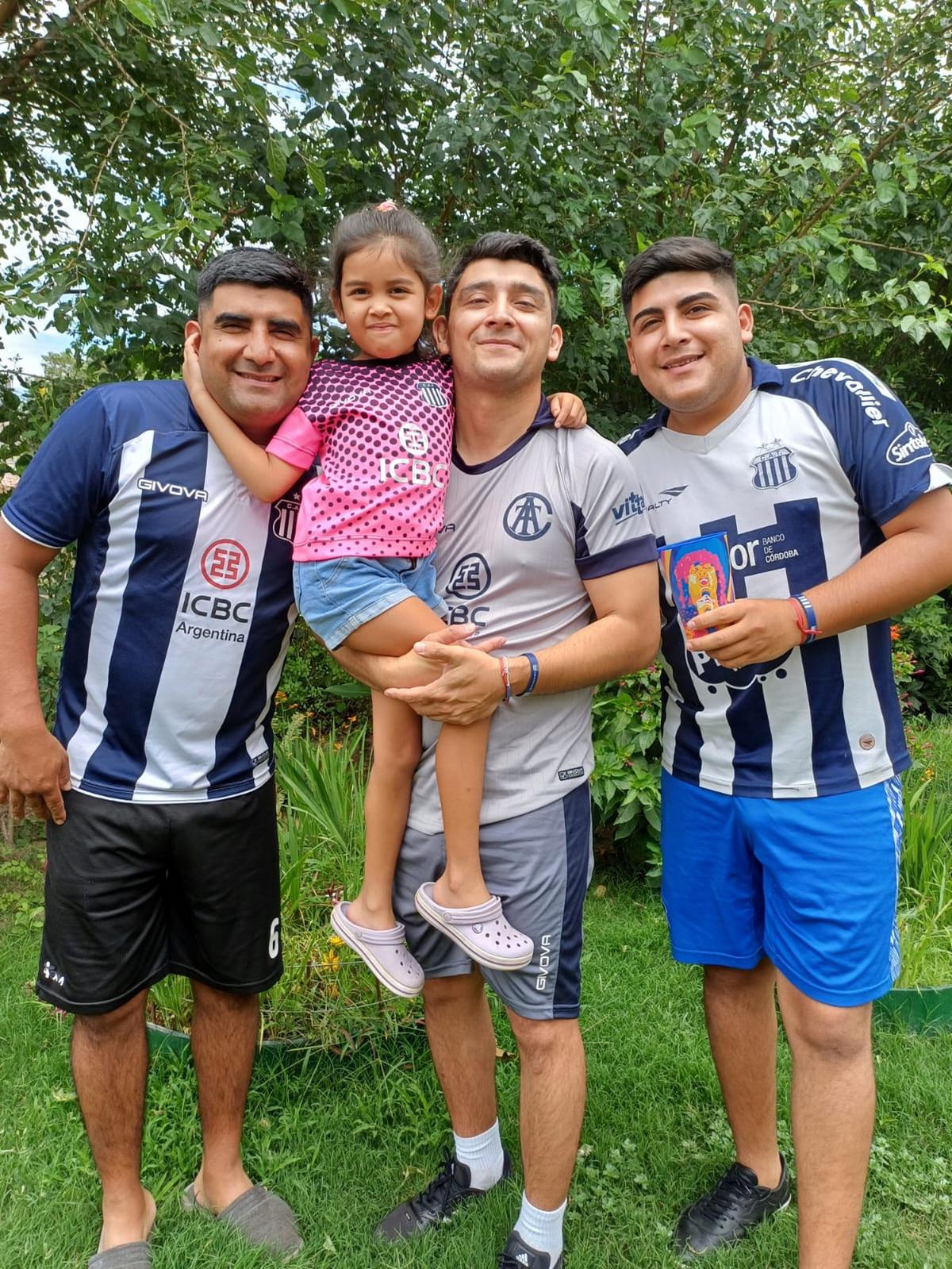 FOTO: Emanuel Cejas, hincha de Talleres que vive en Australia. 