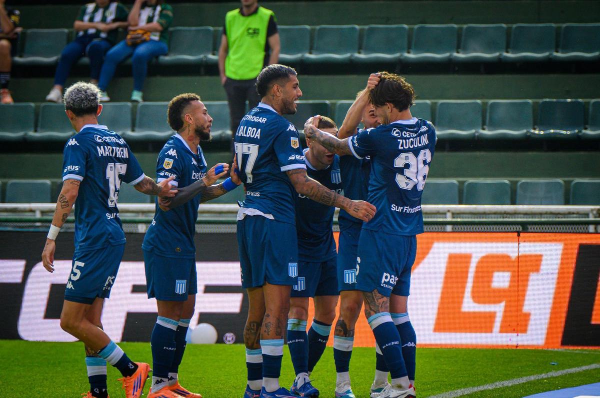 Racing venció sin problemas a Banfield en el sur. (Foto: Racing Club)