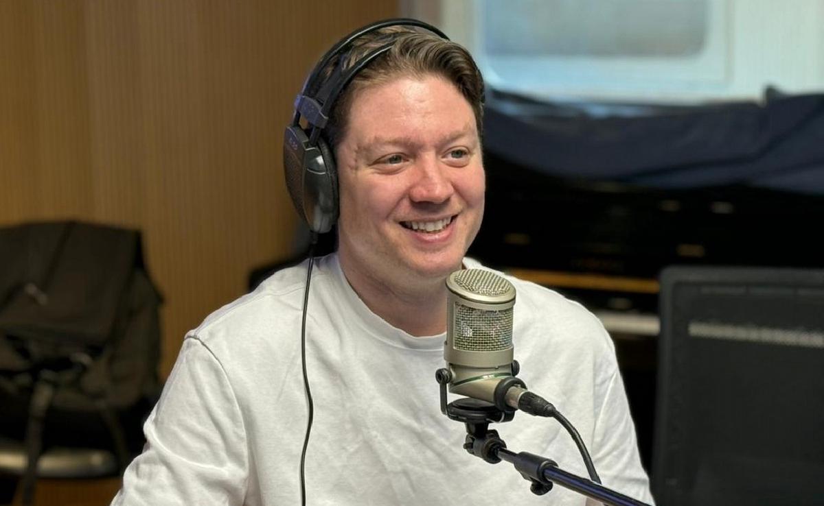 Emanero, en los estudios de Cadena 3.