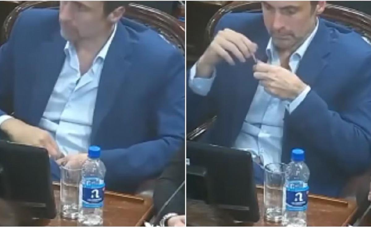 Juan Manuel Rossi fue acusado de drogarse en plena sesión y él lo desmintió: qué dijo.
