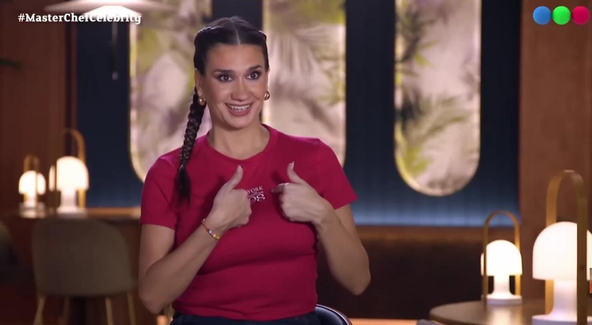 Momi Giardina participa en MasterChef. Foto: Agencia NA (Captura)