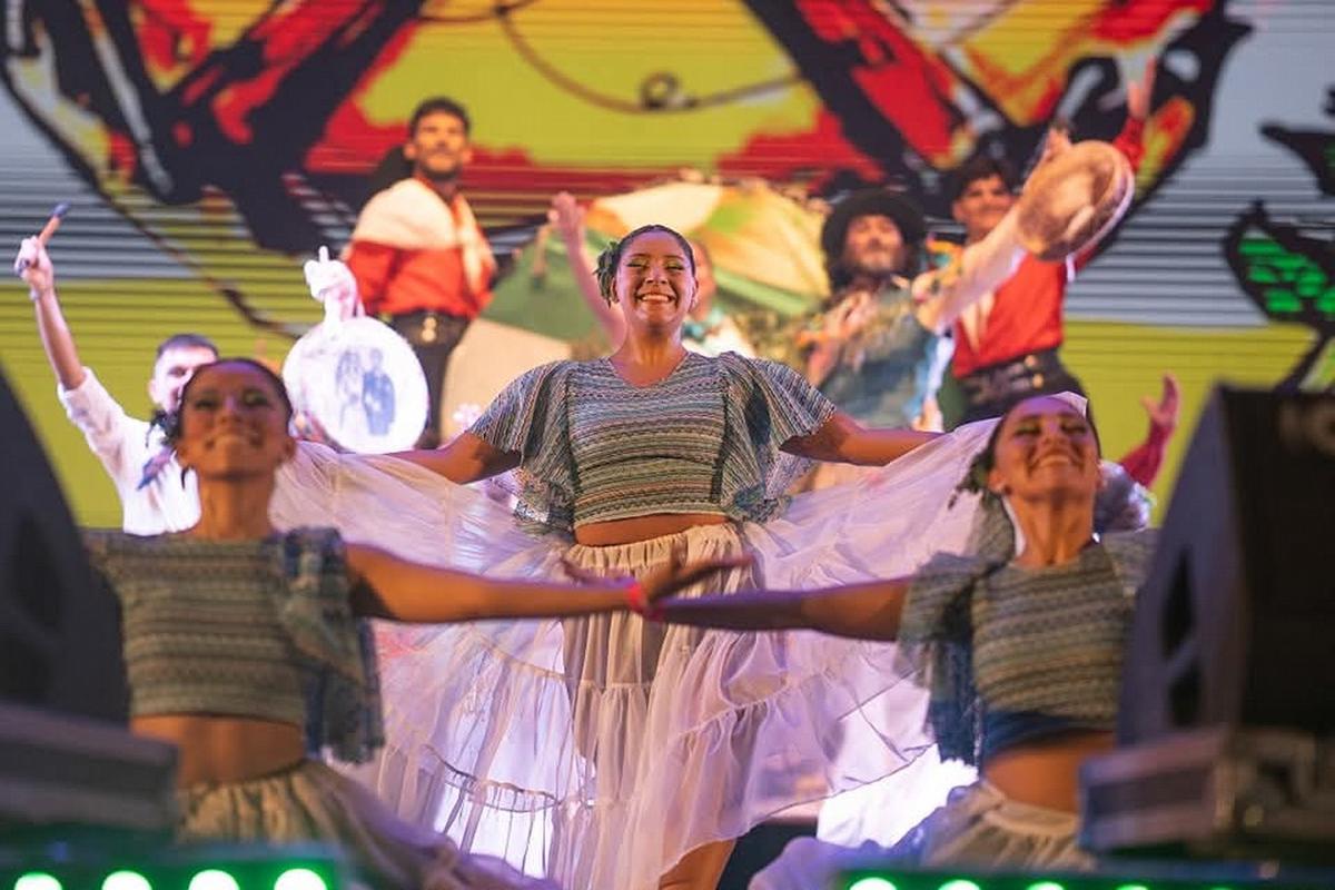 FOTO: Primera noche de la Fiesta de la Chaya, en La Rioja.