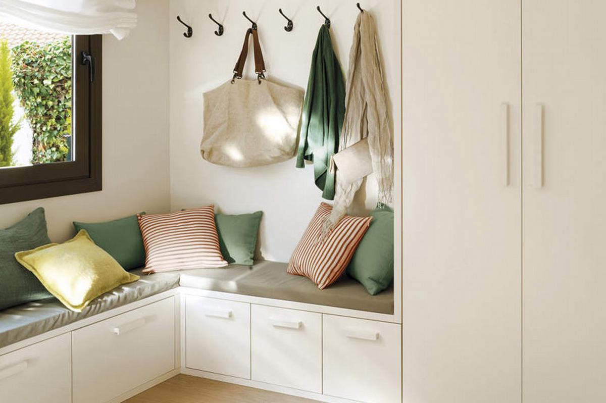 Las zonas de paso se pueden aprovechar como zona de almacenaje (El Mueble)