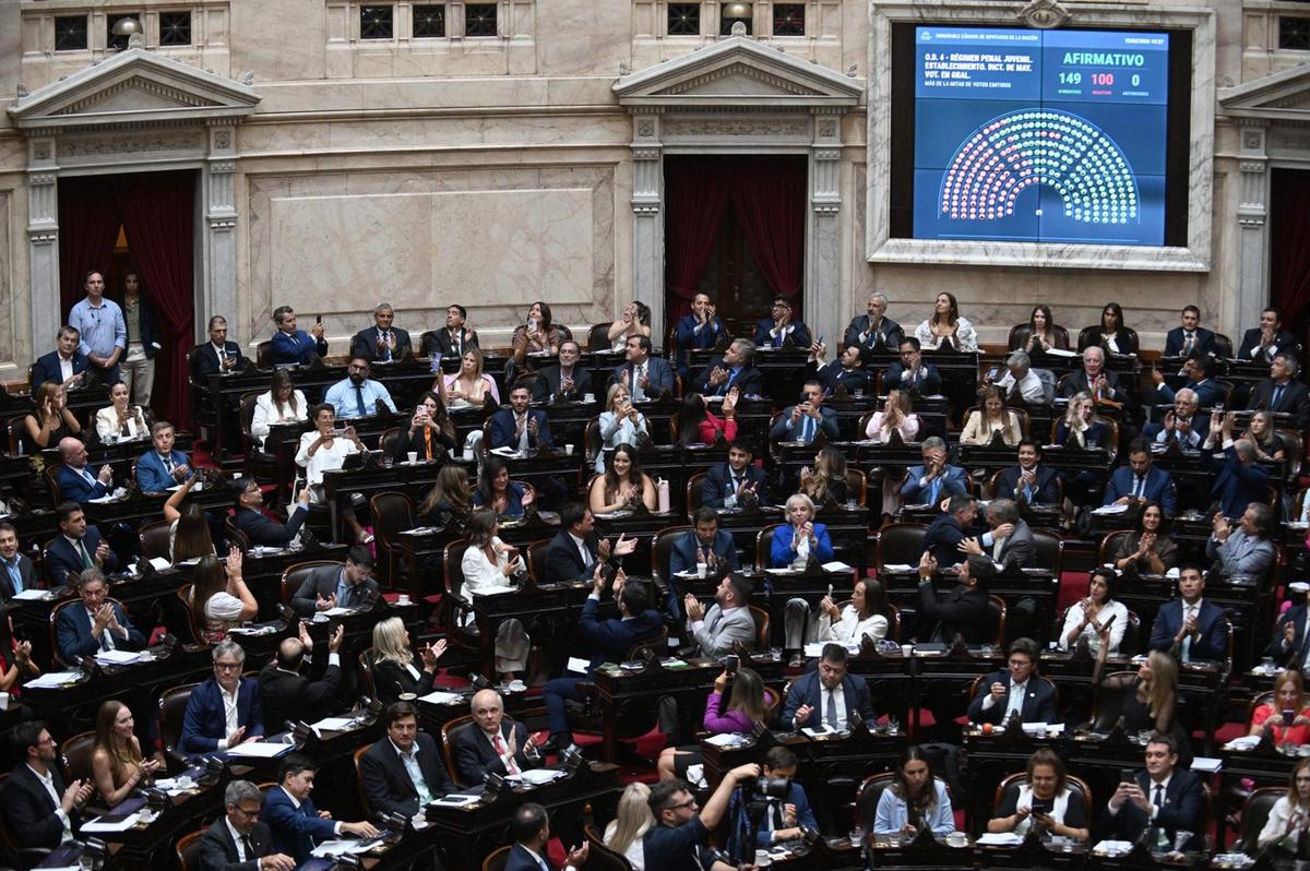 Extensa sesión este miércoles en la Cámara de Diputados. (Foto: archivo/NA)