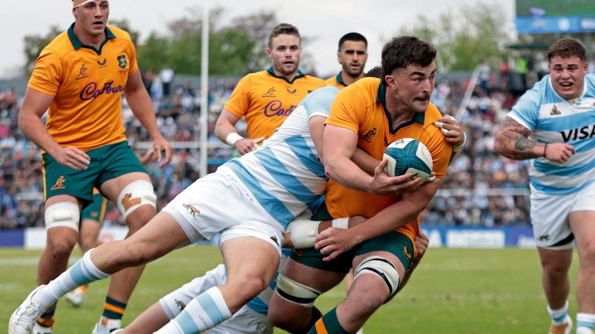 Los Pumas cayeron en Jujuy ante los Wallabies. Foto: AFP.