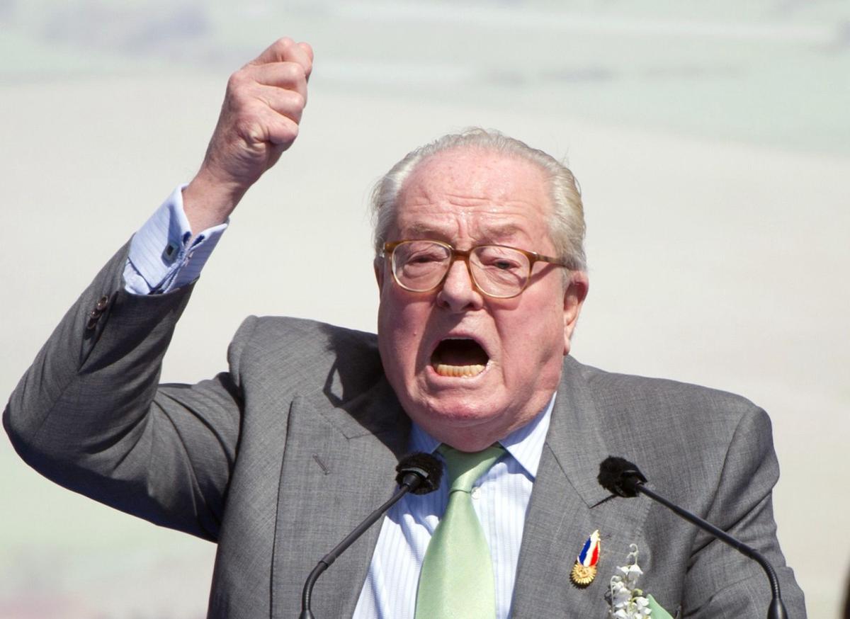 FOTO: Jean-Marie Le Pen, adiós a la figura emblemática de la ultraderecha.